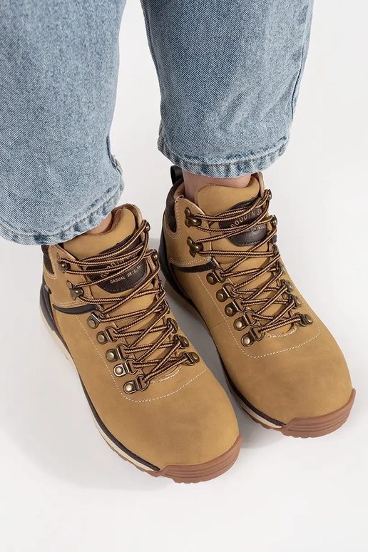 Braune Trekking-Schuhe Braune Trekking-Schuhe