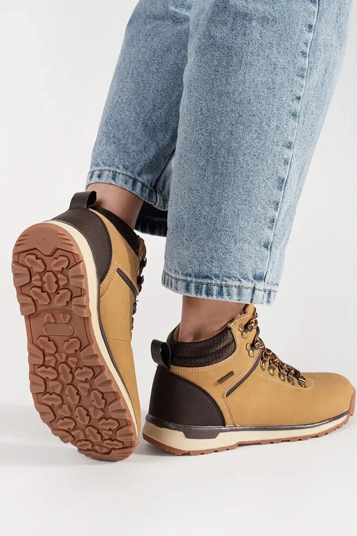 Braune Trekking-Schuhe Braune Trekking-Schuhe