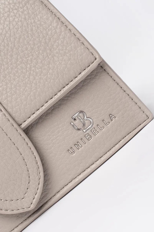 Graue kleine Tasche mit Griff