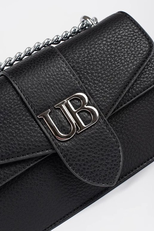 Schwarze kleine Damenhandtasche mit...