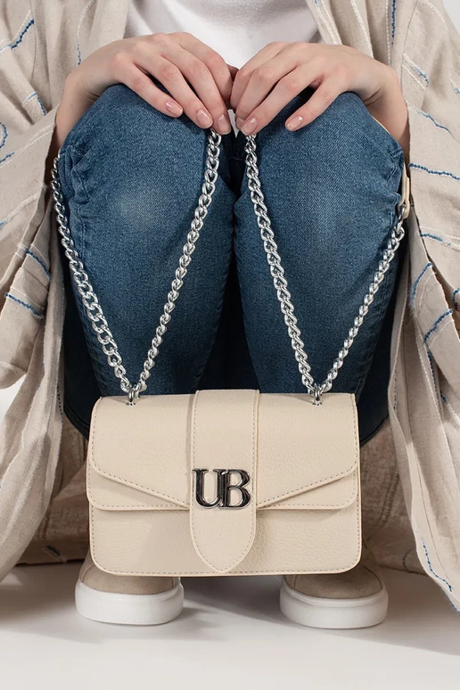 Helle Blau kleine Damenhandtasche mit...