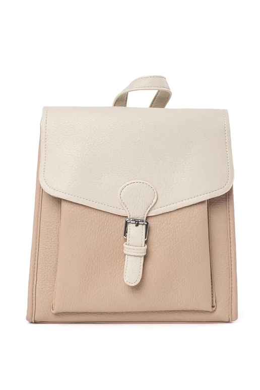 Rucksack in Elfenbeinfarbe