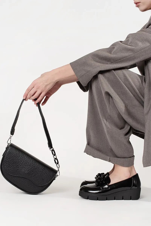 Schwarze Postbotenhandtasche Schwarze Postbotenhandtasche