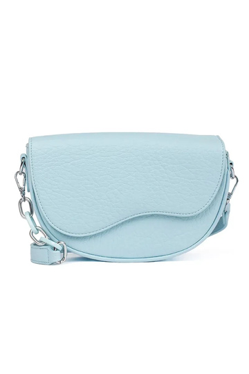 Blaue Handtasche im Nerka-Stil