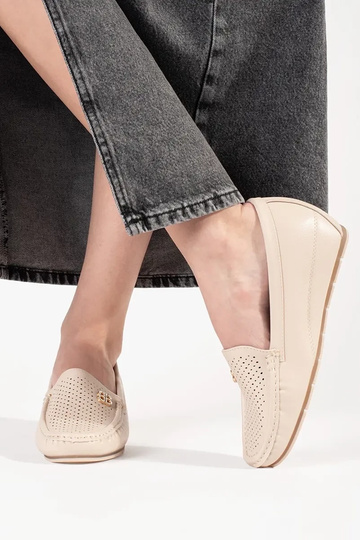 Sandfarbene Damen Ankle... 2