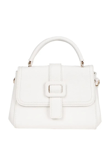 Weiße kleine Tasche mit...