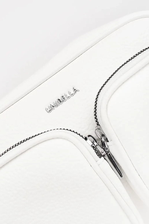 Weiße kleine Tasche mit Taschen