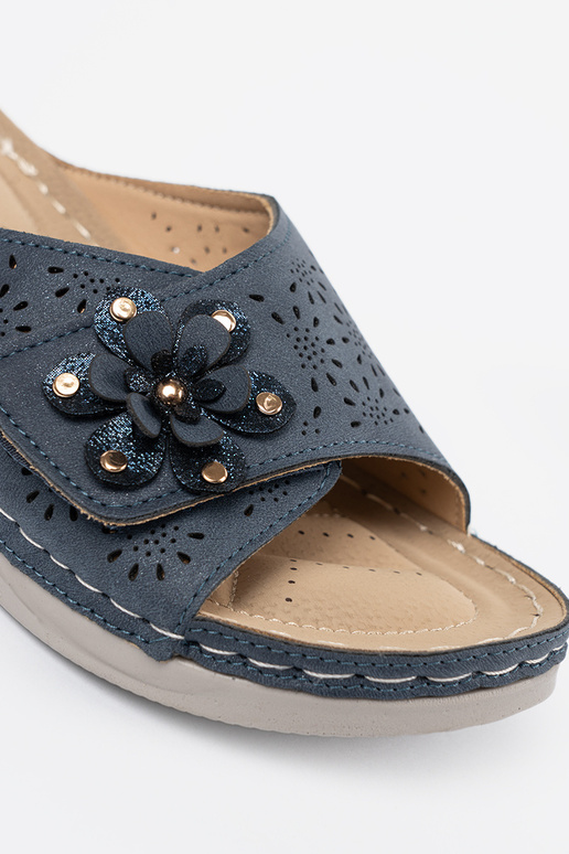 Damen Pantoletten mit dekorativen... Damen Pantoletten mit dekorativen...