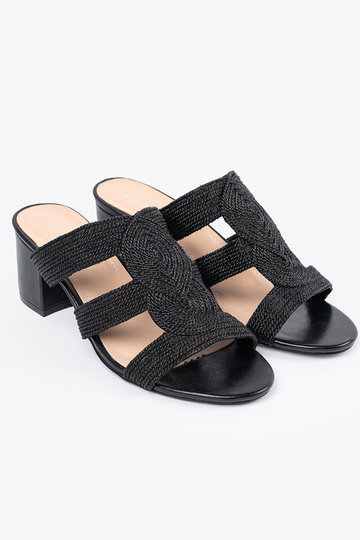 Schwarze geflochtene... 2