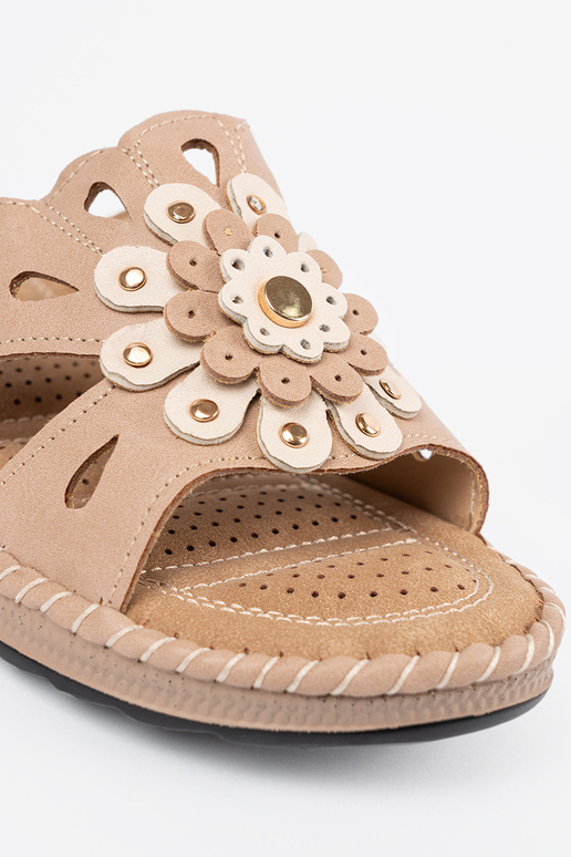 Damen Pantoletten mit dekorativen... Damen Pantoletten mit dekorativen...