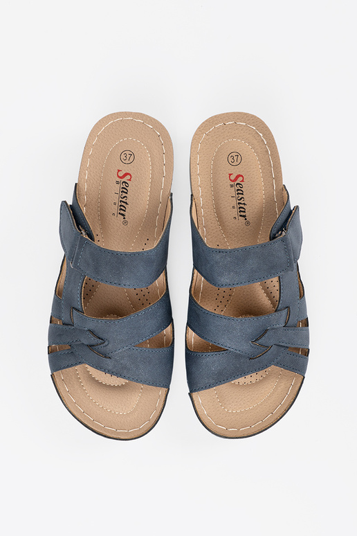 Damen Pantoletten mit dekorativen... Damen Pantoletten mit dekorativen...