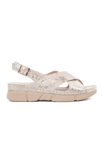 Flache Sandalen in...