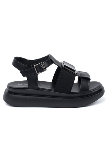 schwarze Leder elegante...