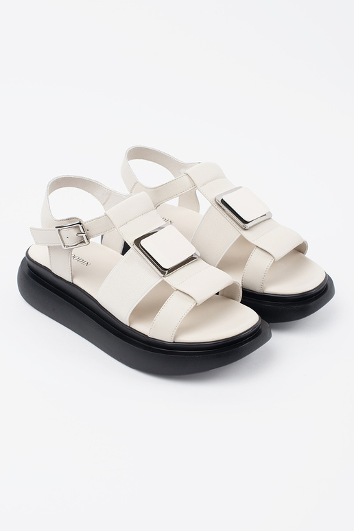 elfenbeinfarbene Leder elegante... elfenbeinfarbene Leder elegante...