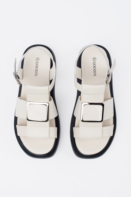 elfenbeinfarbene Leder elegante... elfenbeinfarbene Leder elegante...