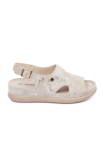 flache Sandalen mit...