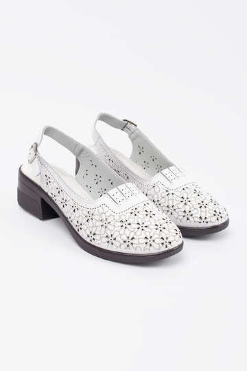 Beige Sandalen mit... 2