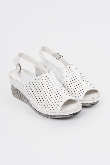 Weiße Sandalen 2