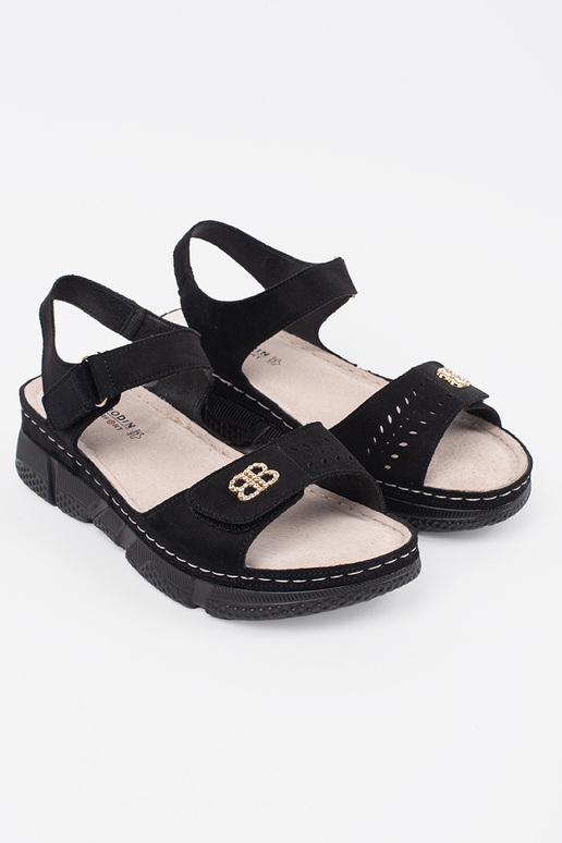 Schwarze Damen Sandalen Schwarze Damen Sandalen