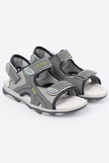 Graue Jungen-Sandalen 2