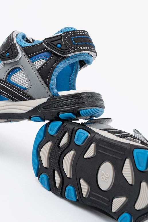 Schwarze Jungen-Sandalen