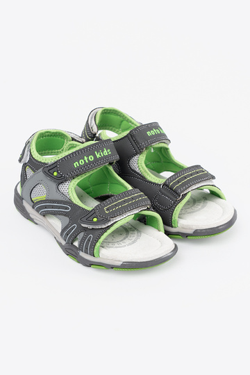 Graue Jungen-Sandalen 2