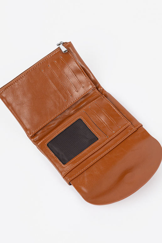 Elfenbeinfarbene Damenbörse