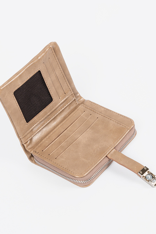 Elegante Damenbörse in Elfenbeinfarbe