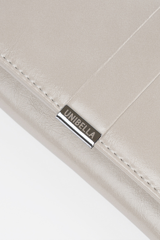 Graue Damenbörse aus Kunstleder Graue Damenbörse aus Kunstleder