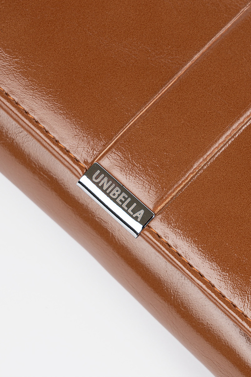 Braune Damen Geldbörse aus Kunstleder