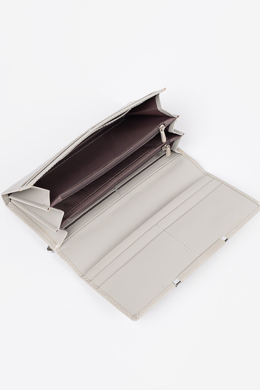 Elegante graue Damenbörse