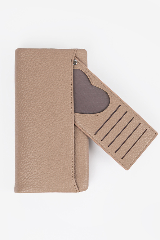 Große Damenbörse in elfenbeinfarben Große Damenbörse in elfenbeinfarben