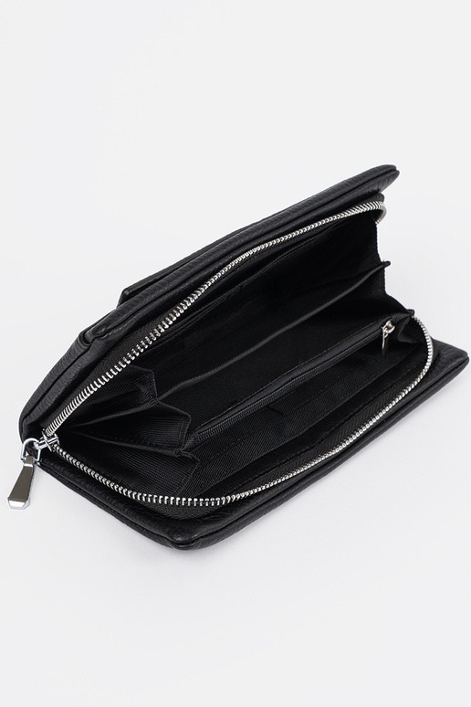 Große Damenbörse in schwarz