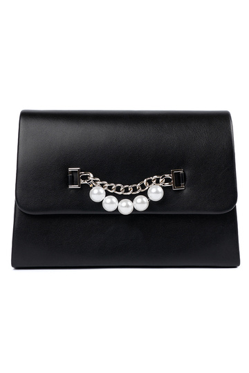 Elegante schwarze Handtasche
