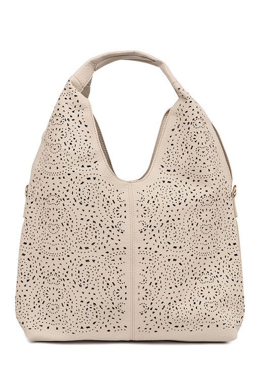 Elfenbeinfarbene durchbrochene...