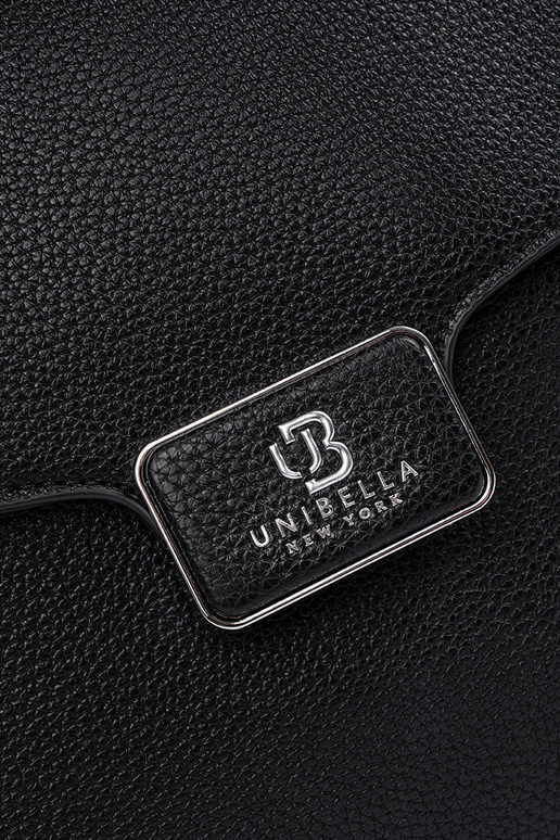 Schwarze Handtasche mit Griff