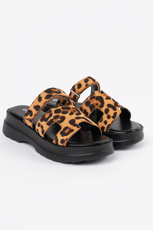 Damen Pantoffeln mit Plateausohle und... Damen Pantoffeln mit Plateausohle und...