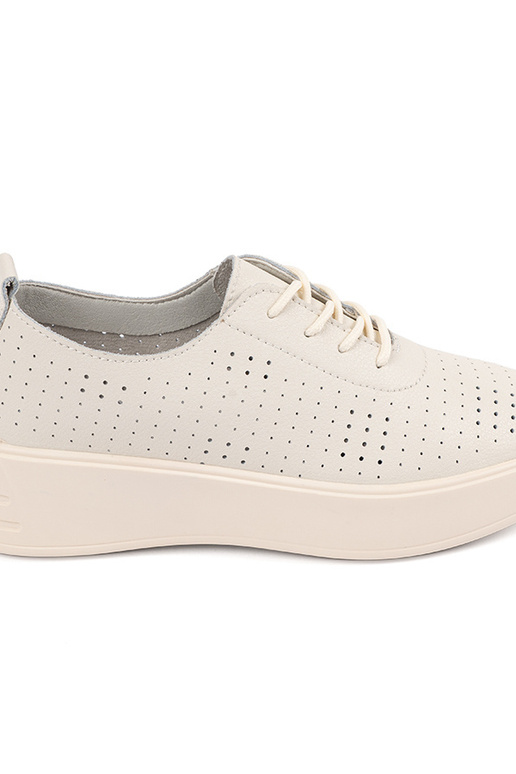 Helleblaue Leder-Schnürschuhe von... Helleblaue Leder-Schnürschuhe von...