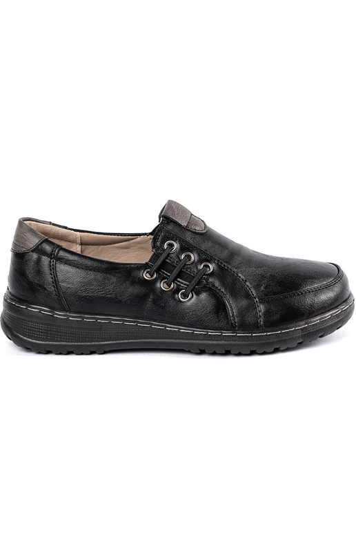 Schwarze Damen Halbstiefel mit... Schwarze Damen Halbstiefel mit...