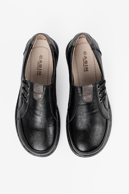 Schwarze Damen Halbstiefel mit... Schwarze Damen Halbstiefel mit...