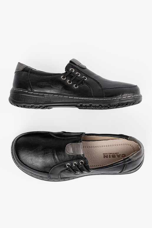 Schwarze Damen Halbstiefel mit... Schwarze Damen Halbstiefel mit...