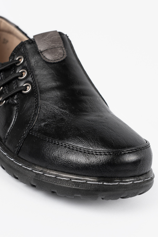 Schwarze Damen Halbstiefel mit... Schwarze Damen Halbstiefel mit...