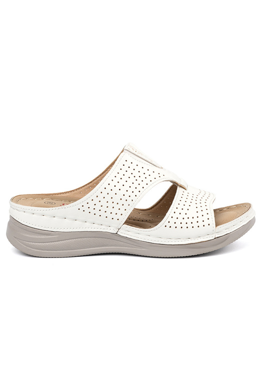 Bequeme Schuhe mit Ausstattungen in weiß