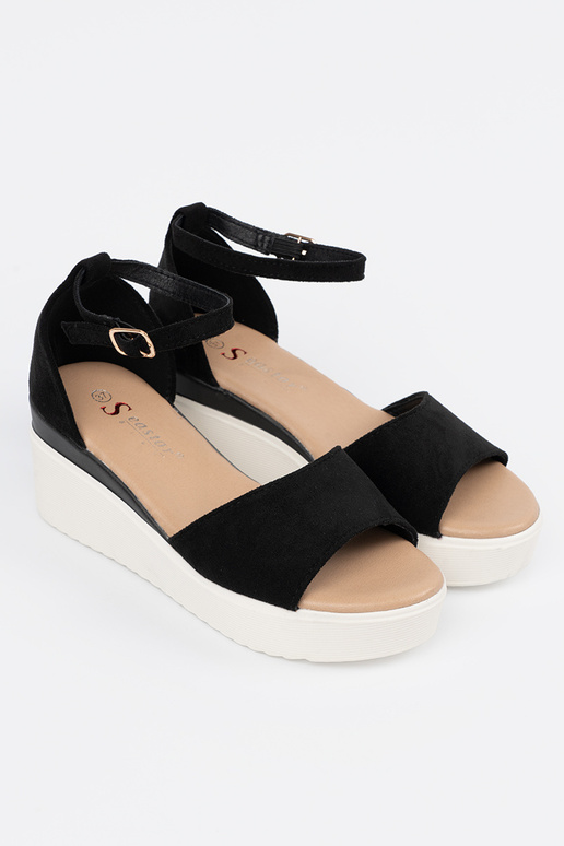 schZuarze Farbe Sandalen Frauen na...