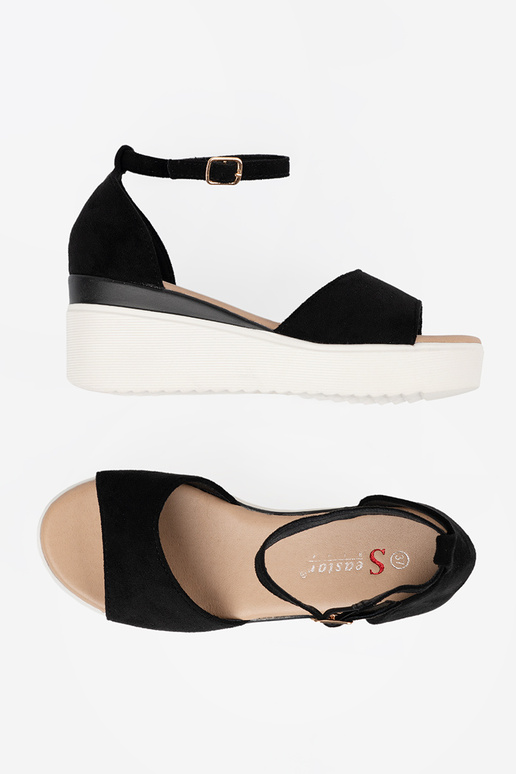 schZuarze Farbe Sandalen Frauen na...