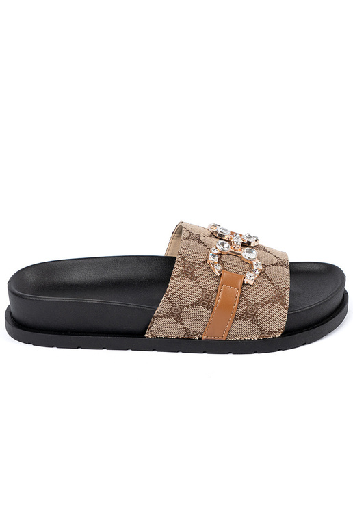 SchZuarz und-braune Farbe Hausschuhe...