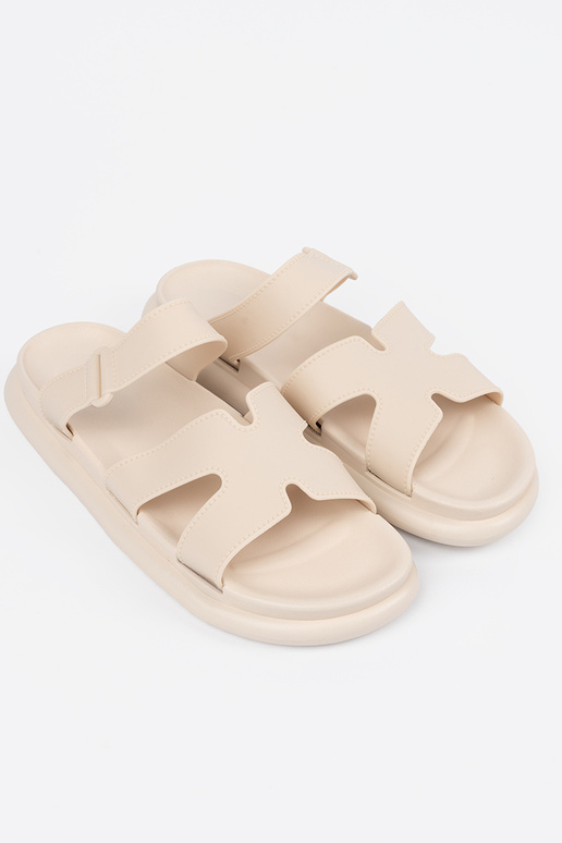 elfenbeinfarbe Hausschuhe Frauen auf...