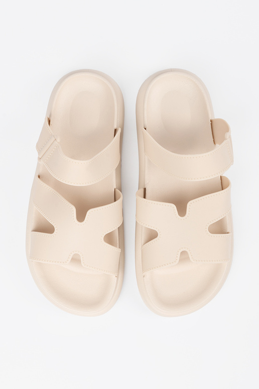 elfenbeinfarbe Hausschuhe Frauen auf...