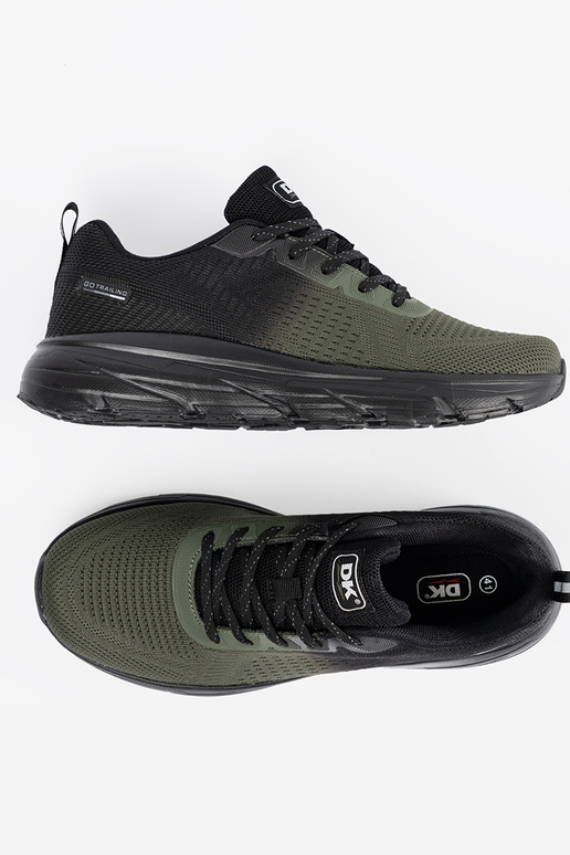 Dunkelgrüne Herren-Sportschuhe