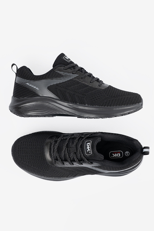 Schwarze leichte Herren-Sport-Schuhe